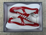 Authentic Prada Cal Zature Uomo Red