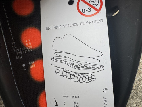 Authentic Nike Mind 001 Black