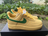 Authentic Nike Air Force 1 Patent  Topaz Gold  Yellow