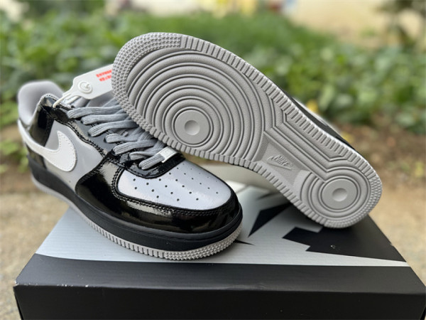 Authentic Nike × Central Cee Air Force 1 '07 Black/White/Grey