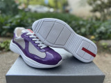 Authentic Prada Cal Zature Uomo Purple