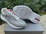 Authentic Prada Cal Zature Uomo Silver