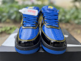 Authentic Nike × Central Cee Air Force 1 Low SP Black/Yellow/Blue