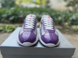 Authentic Prada Cal Zature Uomo Purple