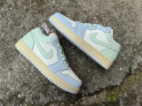 Authentic Air Jordan 1 Sail Jade