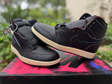Authentic Air Jordan 1 High OG  Black/Muslin