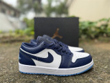 Authentic Air Jordan 1 Blue/White