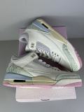 Authentic Air Jordan 3 Retro  Sail and Jade Aura
