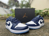 Authentic Air Jordan 1 Blue/White