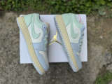 Authentic Air Jordan 1 Sail Jade