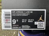 Authentic Air Jordan 1 SE Purple