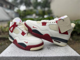 Authentic Nigel Sylvester x Jordan Air Jordan 4 Beige/Red