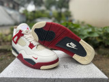 Authentic Nigel Sylvester x Jordan Air Jordan 4 Beige/Red