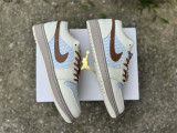 Authentic Air Jordan 1 Low Light British Tan