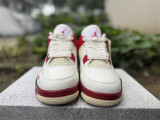 Authentic Nigel Sylvester x Jordan Air Jordan 4 Beige/Red