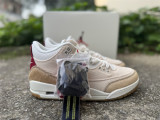 Authentic levi’s × Air Jordan 3 Retro Jumpman Beige/Red