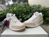 Authentic levi’s × Air Jordan 3 Retro Jumpman Beige/Red