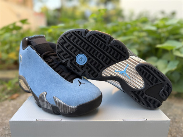 Authentic Air Jordan 14 Howard PE Blue