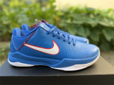 Authentic Nike Zoom Kobe 5 Protro Dodgers Blue