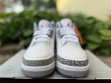 Authentic Air Jordan 3 retro  White and True Blue