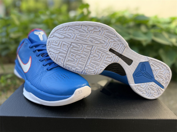 Authentic Nike Zoom Kobe 5 Protro Dodgers Blue