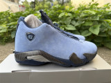 Authentic Air Jordan 14 Howard PE Blue