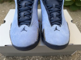 Authentic Air Jordan 14 Howard PE Blue