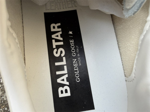 Authentic Golden Goose Ball Star White