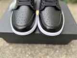 Authentic Air Jordan 1 Low OG Golf  Black Croc  Black