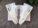 Authentic Air Jordan 3 Retro  Sail and Jade Aura