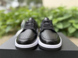 Authentic Air Jordan 1 Low OG Golf  Black Croc  Black