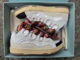 Authentic Lanvin Curb Sneakers White