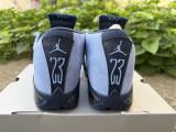 Authentic Air Jordan 14 Howard PE Blue