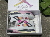 Authentic Air Jordan 4 “Comic” White/Black