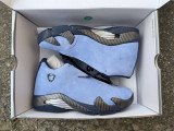 Authentic Air Jordan 14 Howard PE Blue