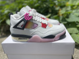 Authentic Air Jordan 4 “Comic” White/Black