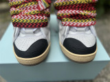 Authentic Lanvin Curb Sneakers White