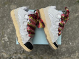 Authentic Lanvin Curb Sneakers White