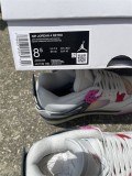 Authentic Air Jordan 4 “Comic” White/Black