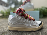 Authentic Lanvin Curb Sneakers White