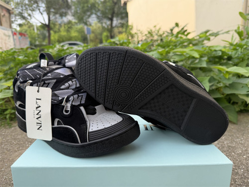 Authentic Lanvin Curb Sneakers Black