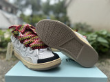 Authentic Lanvin Curb Sneakers White