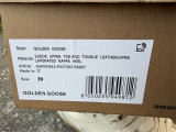 Authentic Golden Goose Ball Star White/Brown/Black