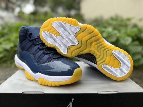 Authentic Air Jordan 11  Gamma/Blue-Black