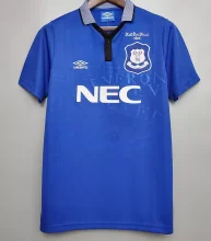 1994-1995 Retro Everton Home 1:1 Quality Soccer Jersey