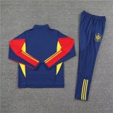 22/23 Spain Royal Blue Training Tracksuit 1:1 Quality Soccer Jersey