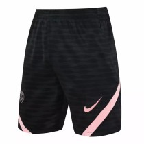 21/22 PSG Paris Black Pink Training Shorts Pants 1:1 Quality Soccer Jersey