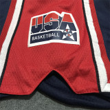 1992 Barcelona Olympic Games American Dream Team Navy Blue 1:1 Quality Retro Pants