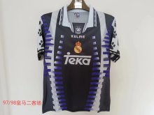 1997/1998 Real Madrid 2RD Away Retro Soccer Jersey
