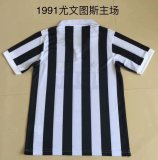 1991 Juventus Home 1:1 Quality Retro Soccer Jersey